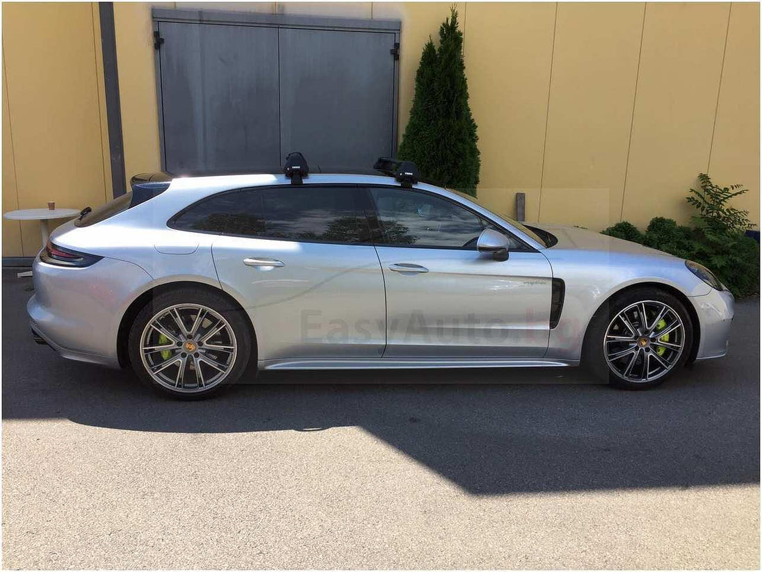 Напречни товарни греди Thule EDGE Black 7205 за Porsche Panamera Sport Turismo модел след 2017 година