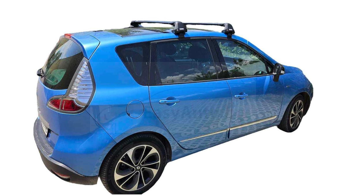 Напречни товарни греди Thule EDGE Black 7205 за Renault Scenic от 2009 до 2016 година