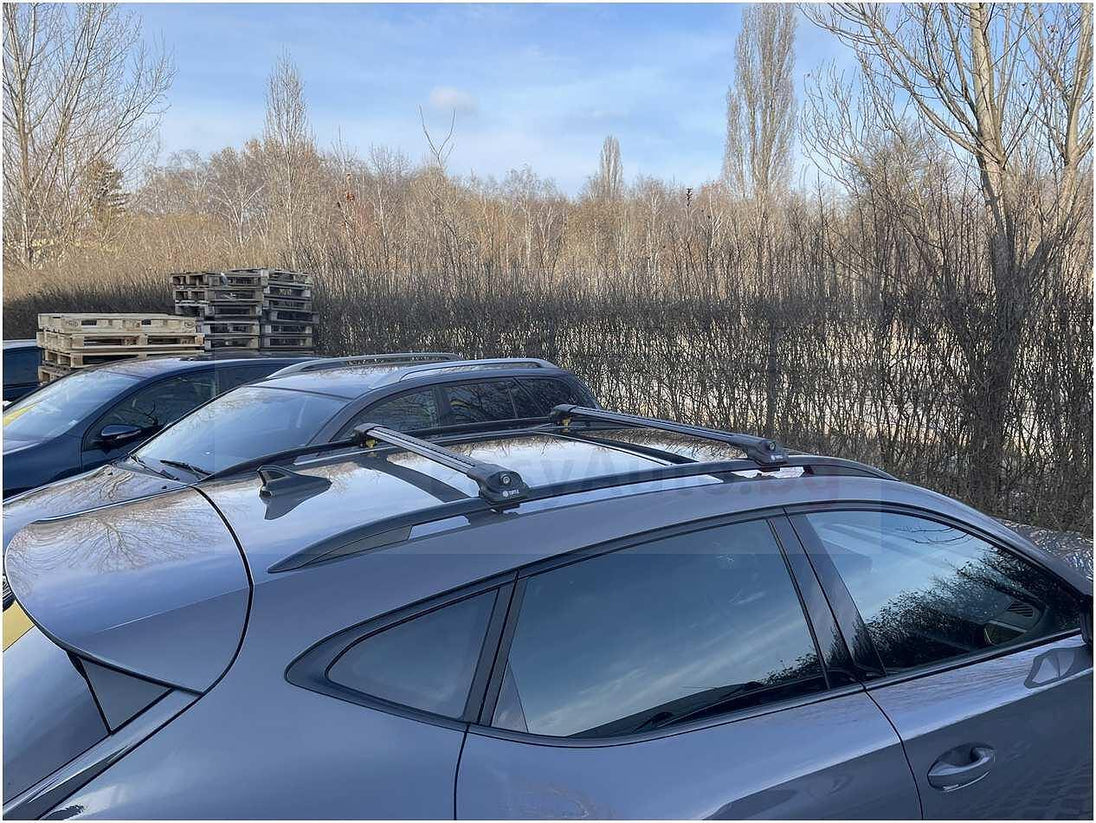 Напречни товарни греди Turtle AIR1 BLACK за CUPRA Formentor след 2020 година с надлъжни греди
