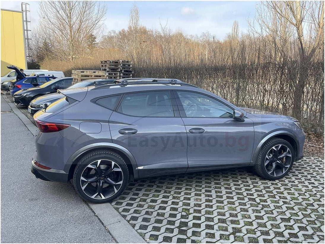 Напречни товарни греди Turtle AIR1 BLACK за CUPRA Formentor след 2020 година с надлъжни греди