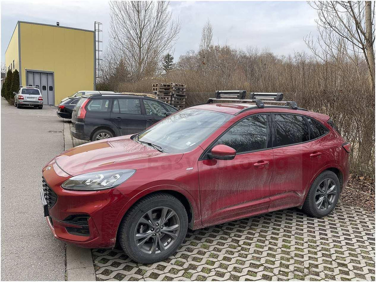 Напречни товарни греди Turtle AIR2 за Ford Kuga модел след 2020 година с вградени надлъжни греди