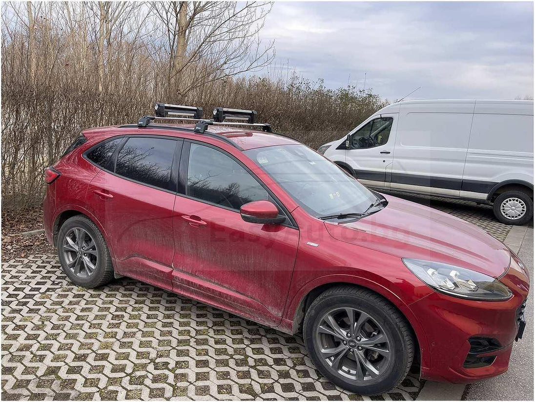 Напречни товарни греди Turtle AIR2 за Ford Kuga модел след 2020 година с вградени надлъжни греди