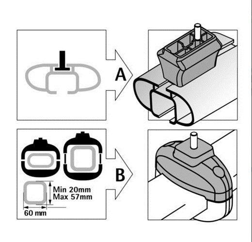 Повдигач за Ски багажник NORDRIVE NK-40, NK-60 и PRO SLIDER PS-60