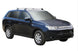 Сиви аеродинамични греди Yakima Flush за Mitsubishi Outlander модел от 2012 година и нагоре без надлъжни греди