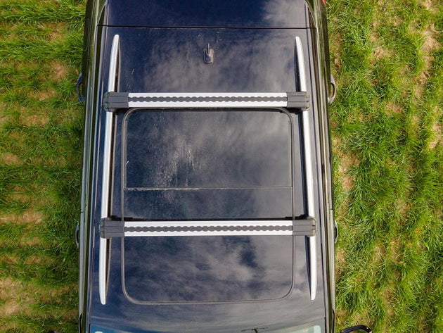 Сиви Напречни товарни греди Turtle AIR1 за Audi A4 Avant (B5, B6, B7) от 1995 до 2008 година