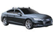 Сиви супер аеродинамични греди Yakima Flush греди за Audi A5 Sportback модел от 2017 година и нагоре