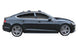 Сиви супер аеродинамични греди Yakima Flush греди за Audi A5 Sportback модел от 2017 година и нагоре