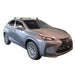 Сиви супер аеродинамични греди Yakima Flush за Lexus NX модел от 2015 до 2020 година БЕЗ надлъжни греди