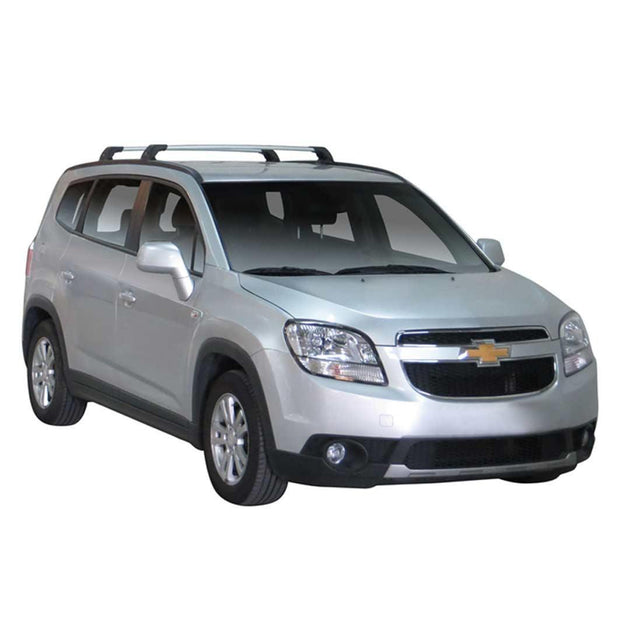 Сиви супер аеродинамични греди за Chevrolet Orlando модел след 2010 година