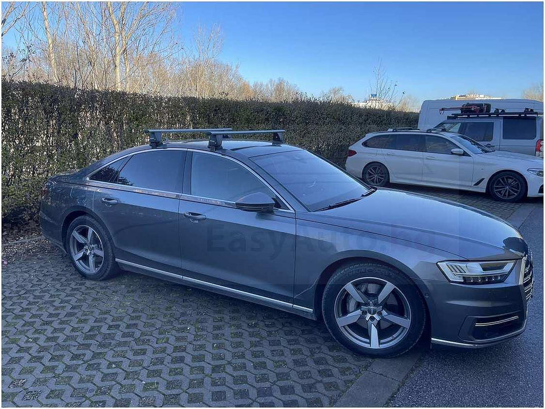 Сиви товарни греди MENABO за Audi A8 Къса база модел от 2018 година и нагоре