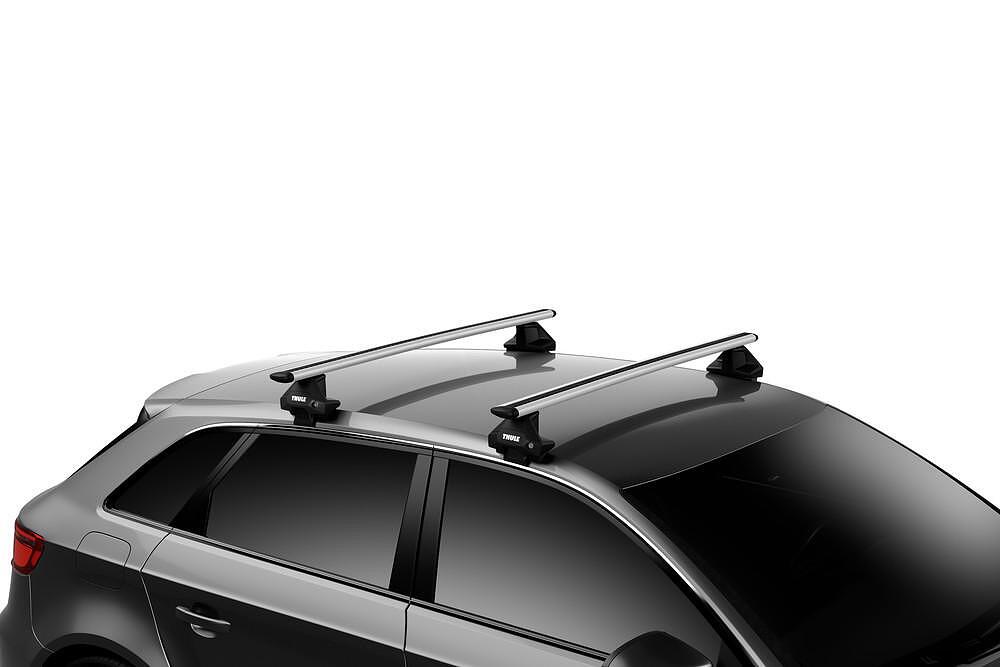 Сиви товарни греди Thule 7105 Wingbar EVO за Renault Rafale модел БЕЗ надлъжни греди от 2024 година нагоре