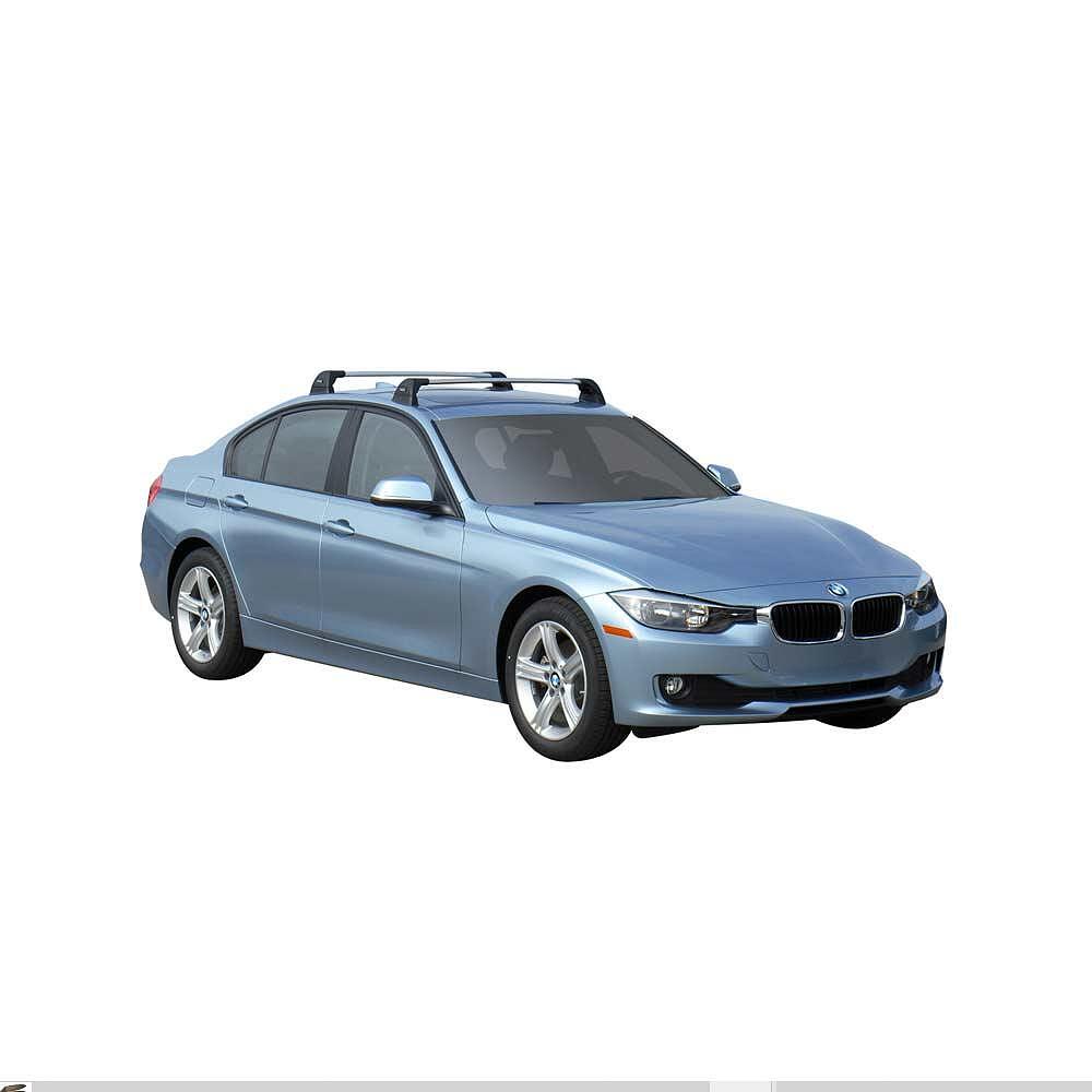 Сиви Yakima Flush греди за BMW 3-та серия F30 и F36 модел от 2012 до 2019 година