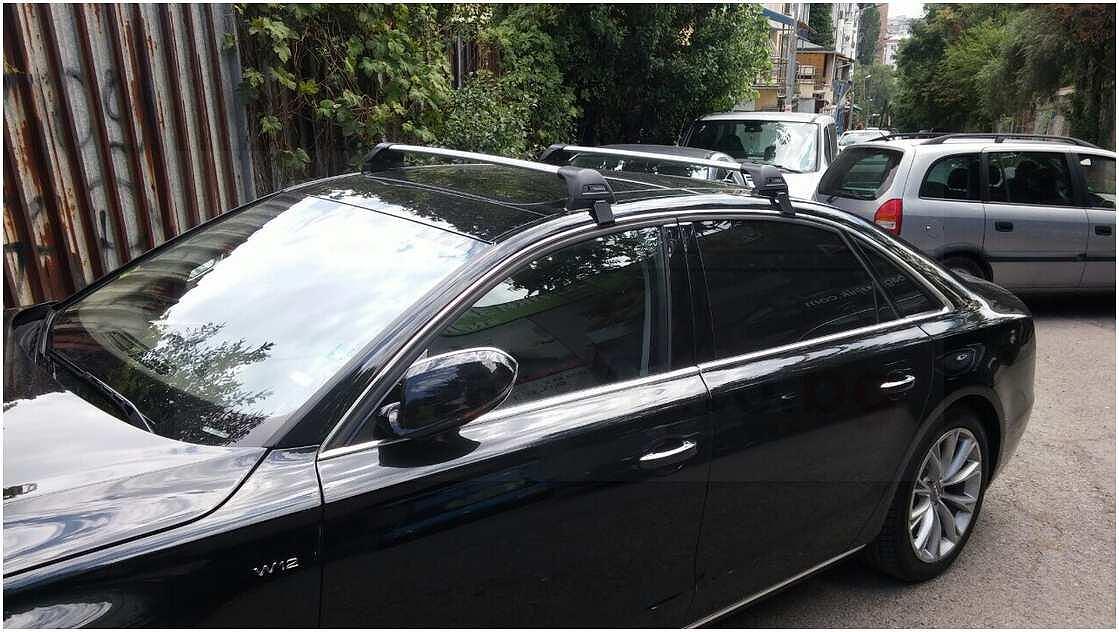 Сиви Yakima Flush за Audi A8 (къса база) модел от 2010 до 2017 година