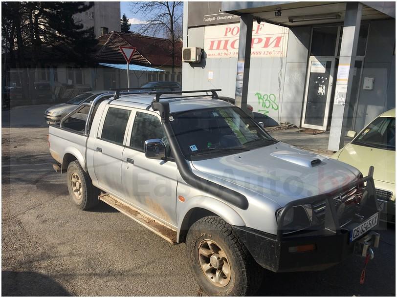 Стоманени греди Cruz за Mitsubishi L200 Double cab модел 1997 до 2006 година без надлъжни греди