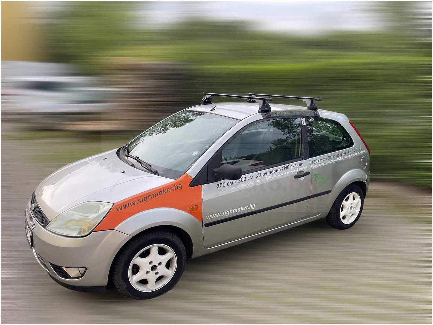 Стоманени греди EVOS QUADRA за Ford Fiesta модел с 3 врати от 2002 до 2008 година