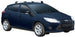 Супер аеродинамични ЧЕРНИ Yakima Flush греди за Ford Focus хечбек модел 2011 до 2018 година