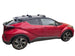 Супер аеродинамични ЧЕРНИ Yakima Flush греди за Toyota CH-R модел от 2016 до 2024 година