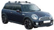 Черни Yakima Flush греди за MINI Clubman 2009-2015 със стандартни надлъжни греди