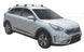 Yakima Flush греди за Kia Niro 2016-2021 с вградени надлъжни греди - Черни