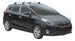 Черни Yakima Flush греди за Kia Carens 2013- и Kia Soul 2014-2020