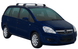 Yakima Flush греди за Opel Zafira B модел с вградени надлъжни греди от 2007 до 2011 година- Черни