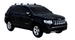 Супер аеродинамични - Сиви греди Yakima Flush греди за Jeep Compass модел от 2011 до 2016 година