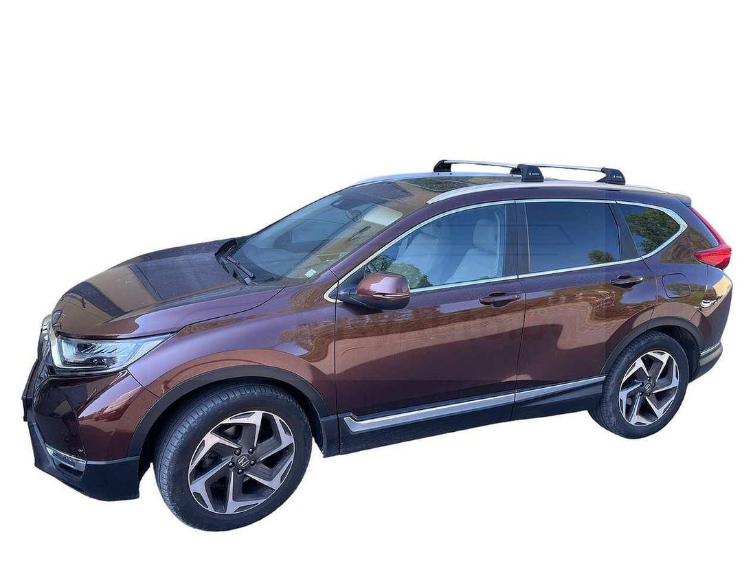 Сиви Yakima Flush греди за Honda CR-V модел след 2018 година нагоре с вградени надлъжни греди