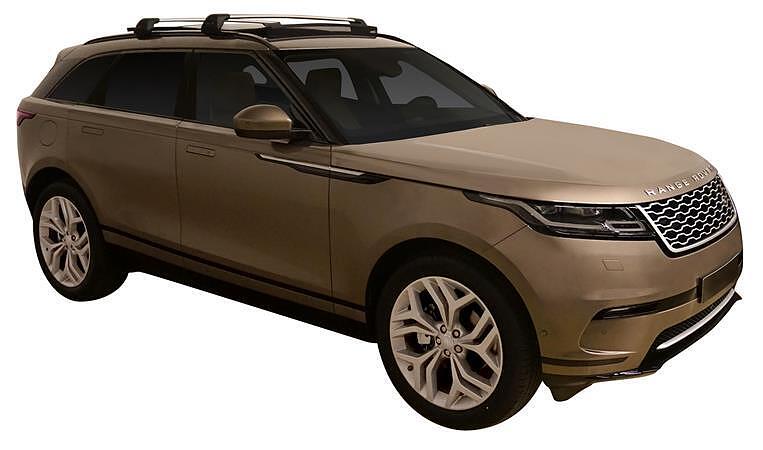 Сиви Yakima Flush греди за Range Rover VELAR модел след 2017 година с вградени надлъжни греди