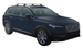Сиви аеродинамични греди Yakima Flush за VOLVO XC90 от 2015 до 2024 година с плътни вградени надлъжни греди