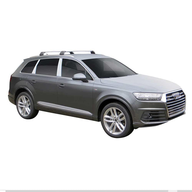 Супер аеродинамични - Сиви греди Yakima Flush греди за Audi Q7 модел 2015-2024