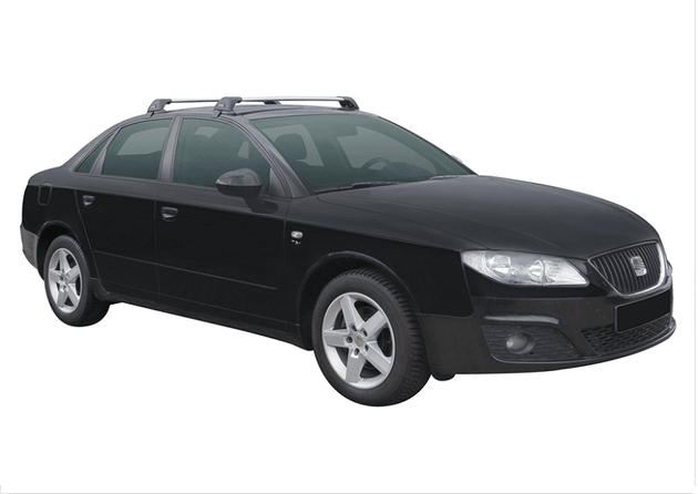 Супер аеродинамични СИВИ Yakima Flush греди за Seat Exeo седан модел от 2008 до 2013 година