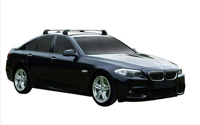 Супер аеродинамични СИВИ Yakima Flush греди за BMW 5 серия F10 модел 2010 до 2015 година