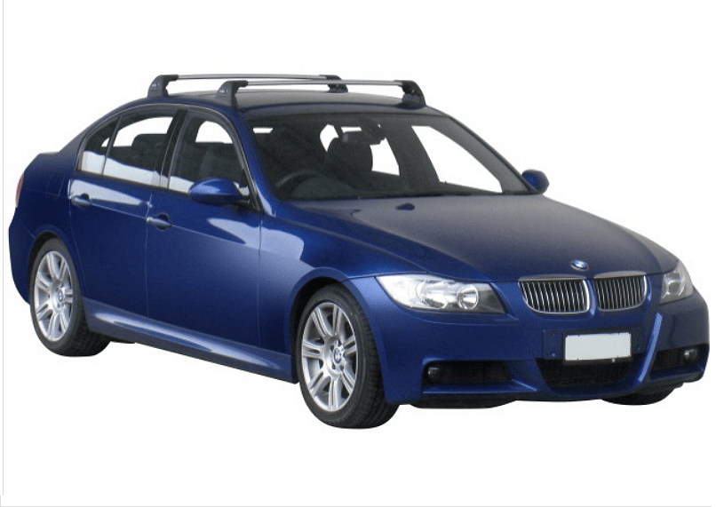 Супер аеродинамични СИВИ Yakima Flush греди за BMW 3 серия E90 модел от 2005 до 2012 година