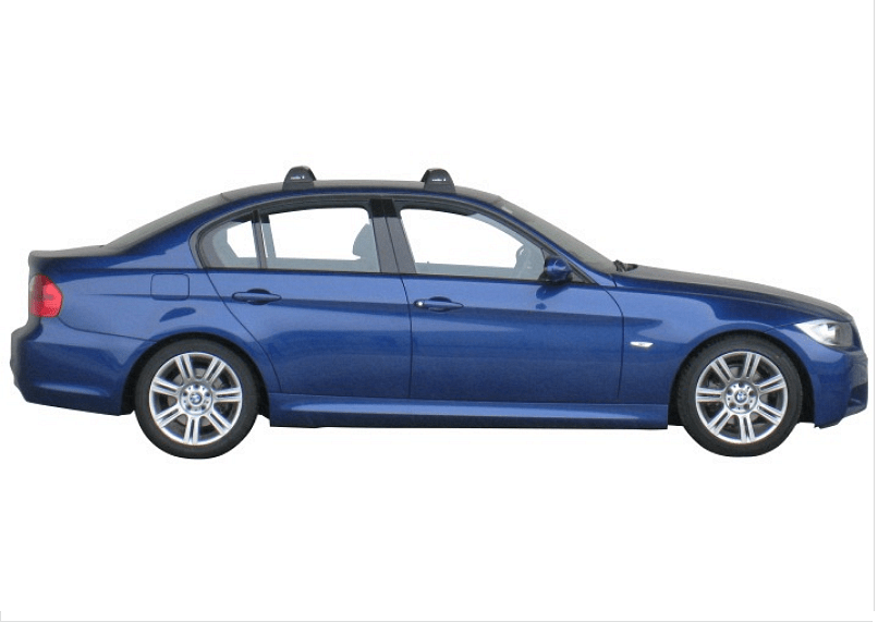 Супер аеродинамични СИВИ Yakima Flush греди за BMW 3 серия E90 модел от 2005 до 2012 година
