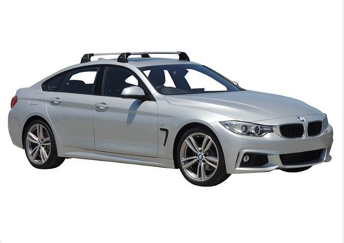 Супер аеродинамични СИВИ Yakima Flush греди за BMW 4 серия F36, G26 Gran Coupe модел 2014 до 2021 година