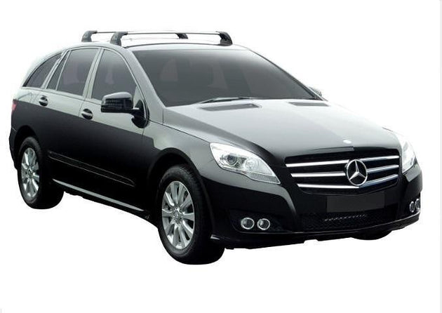 Супер аеродинамични СИВИ Yakima Flush греди за Mercedes R-класа W251 модел 2005 до 2013 година