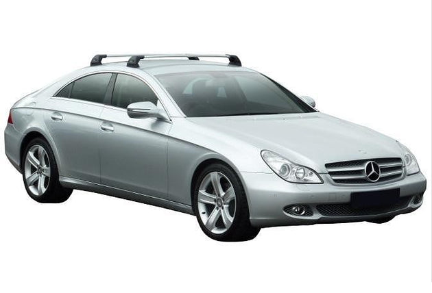 Супер аеродинамични СИВИ Yakima Flush греди за Mercedes CLS W219 модел 2004 до 2010 година