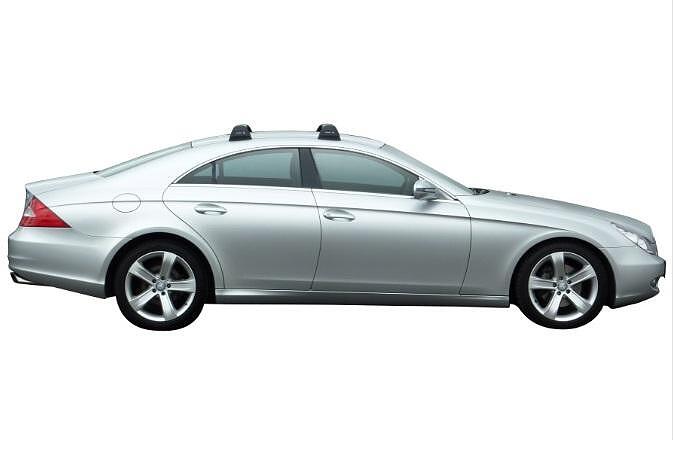 Супер аеродинамични СИВИ Yakima Flush греди за Mercedes CLS W219 модел 2004 до 2010 година