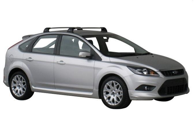 Супер аеродинамични СИВИ Yakima Flush греди за Ford Focus 5 врати хечбек модел 2008 до 2010 година