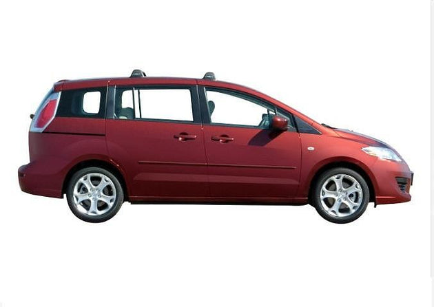 Супер аеродинамични СИВИ Yakima Flush греди за Mazda 5 модел от 2006 до 2010 година без надлъжни греди