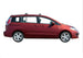 Супер аеродинамични СИВИ Yakima Flush греди за Mazda 5 модел от 2006 до 2010 година без надлъжни греди