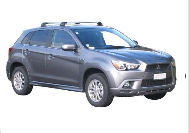 Супер аеродинамични СИВИ Yakima Flush греди за Mitsubishi ASX модел 2010 година и нагоре без надлъжни греди