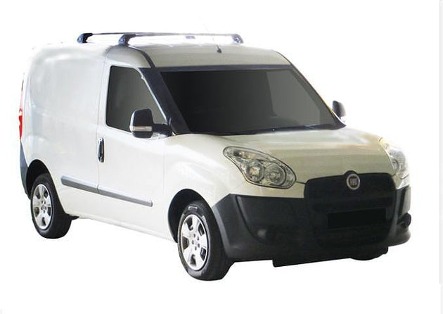 Супер аеродинамични СИВИ Yakima Flush греди за Fiat Doblo модел 2010 година и нагоре без надлъжни греди