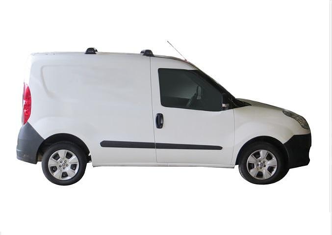 Супер аеродинамични СИВИ Yakima Flush греди за Fiat Doblo модел 2010 година и нагоре без надлъжни греди