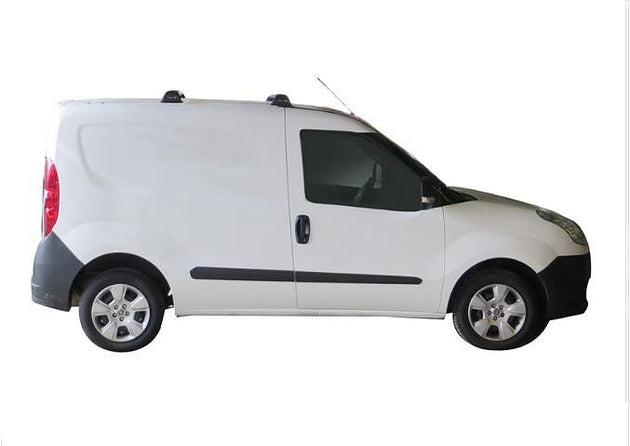 Супер аеродинамични СИВИ Yakima Flush греди за Fiat Doblo модел 2010 година и нагоре без надлъжни греди