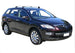 Супер аеродинамични СИВИ Yakima Flush греди за Mazda CX9 модел от 2006 до 2016 година без надлъжни греди