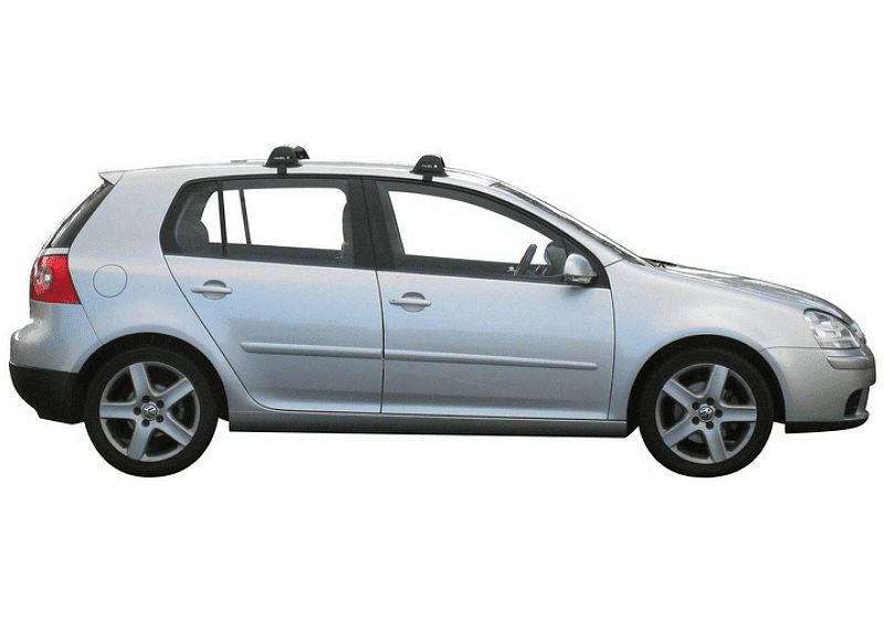 Супер аеродинамични СИВИ Yakima Flush греди за VW Golf 5 модел от 2004 до 2007 година 5 врати