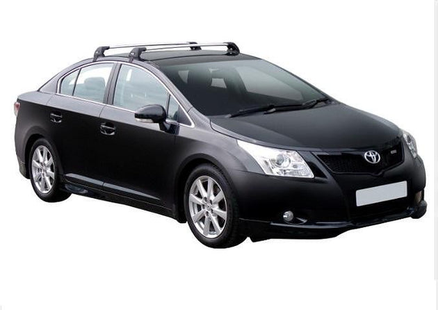 Супер аеродинамични СИВИ Yakima Flush греди за Toyota Avensis седан модел 2009 година и нагоре