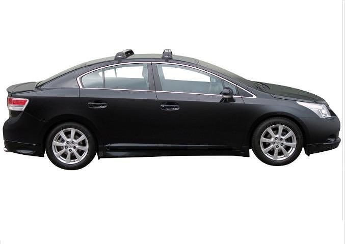 Супер аеродинамични СИВИ Yakima Flush греди за Toyota Avensis седан модел 2009 година и нагоре