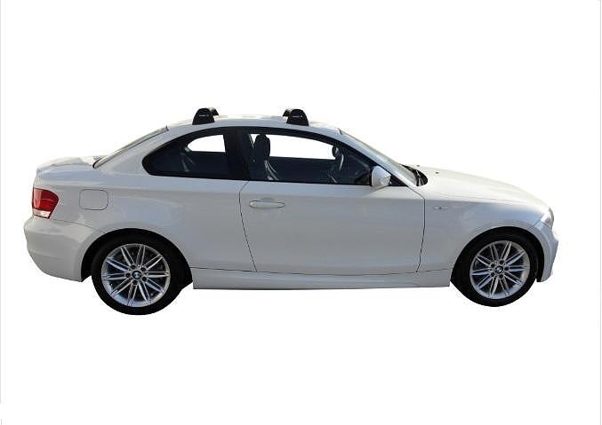 Супер аеродинамични СИВИ Yakima Flush греди за BMW 1 серия E82 Coupe модел 2007 до 2013 година